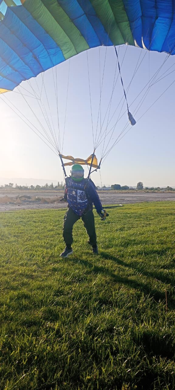 Aterrizaje completado con éxito en el aeroclub